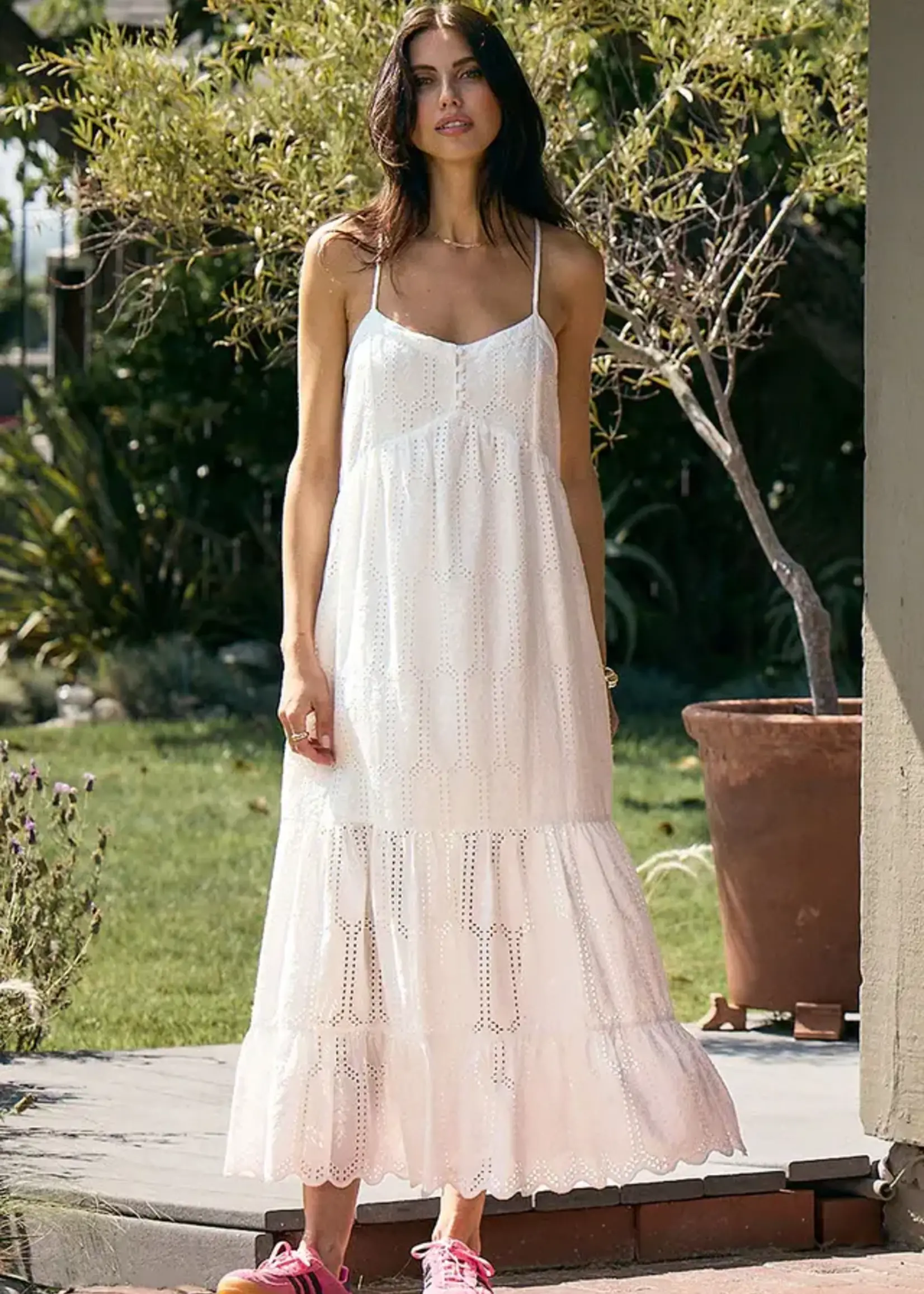 SALTWATER LUXE Amalia Midi Dress