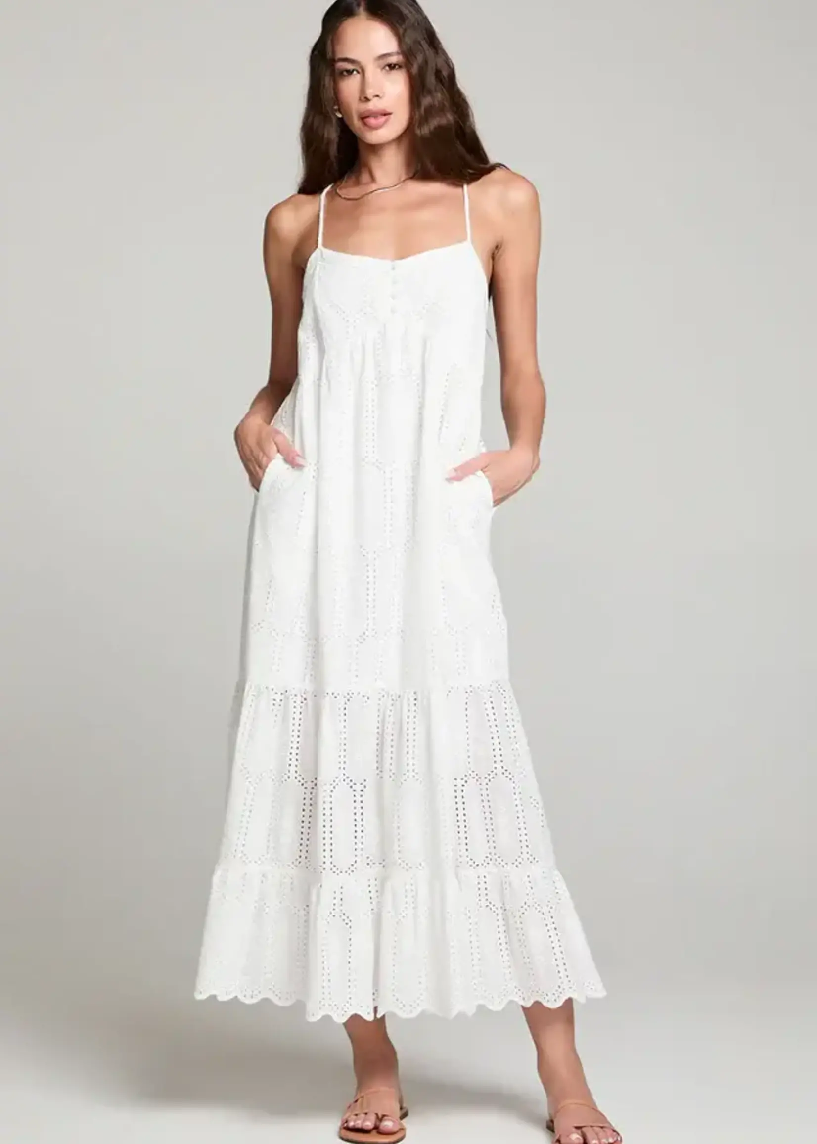 SALTWATER LUXE Amalia Midi Dress