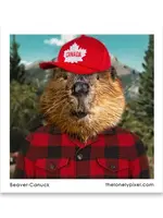 LeBLANC finds Beaver Canuck - Magnet