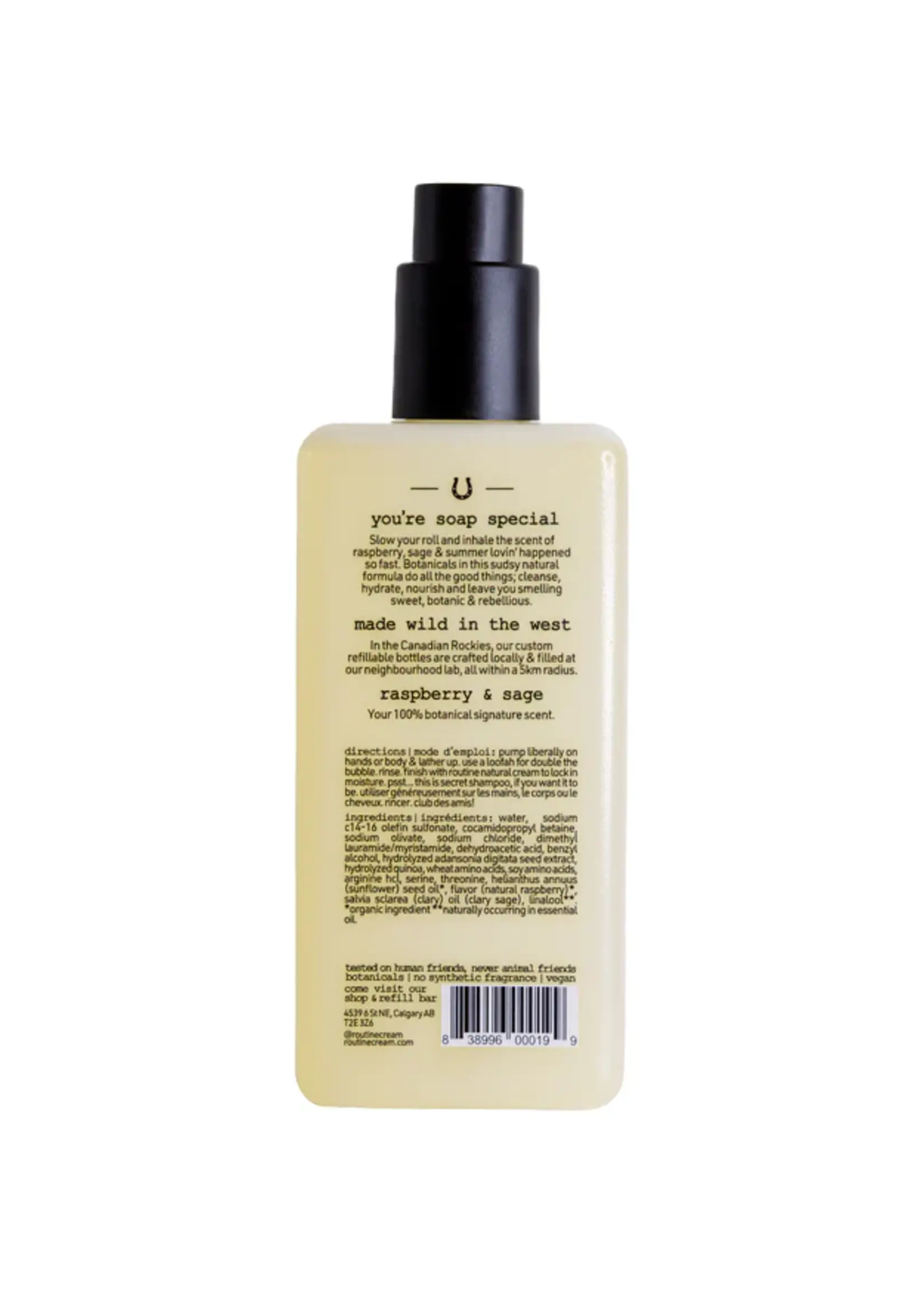 ROUTINE A Girl Named Sue - Natural Hand & Body Wash