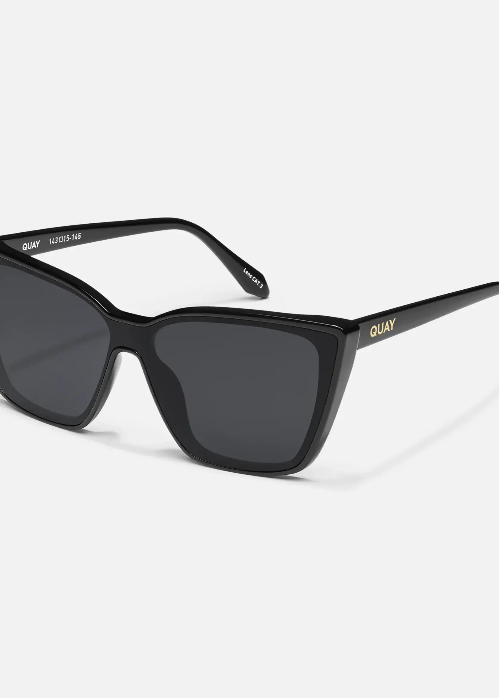 QUAY CONFIDENTIAL Polarized Sunglasses, BLACK