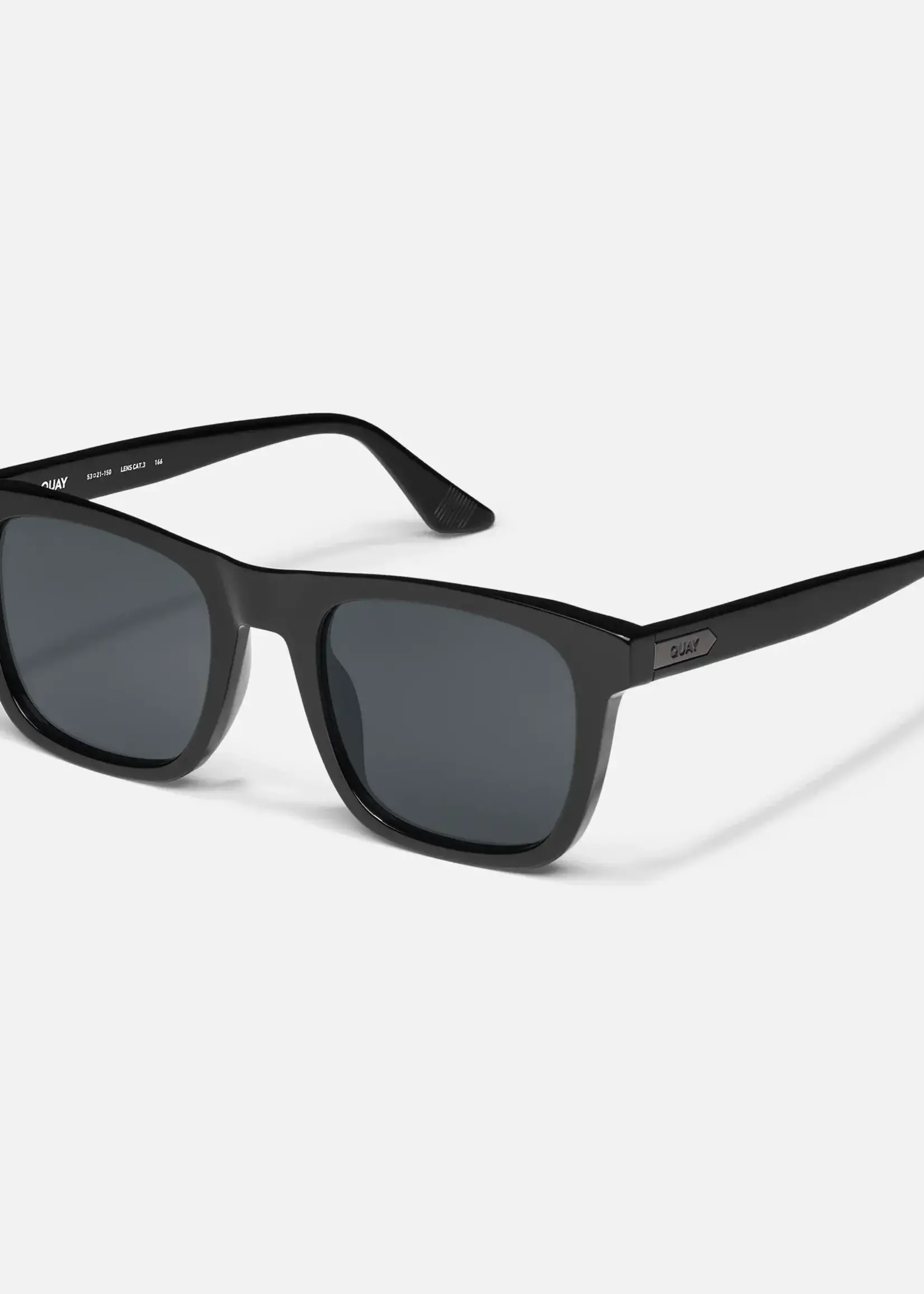 QUAY FLIP SIDE Sunglasses, Polarized BLACK/SMOKE