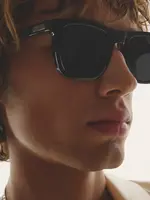 QUAY FLIP SIDE Sunglasses, Polarized BLACK/SMOKE