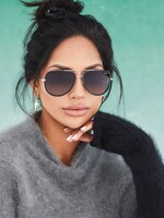 QUAY ALL IN MINI, polarized sunglasses - Black/Smoke