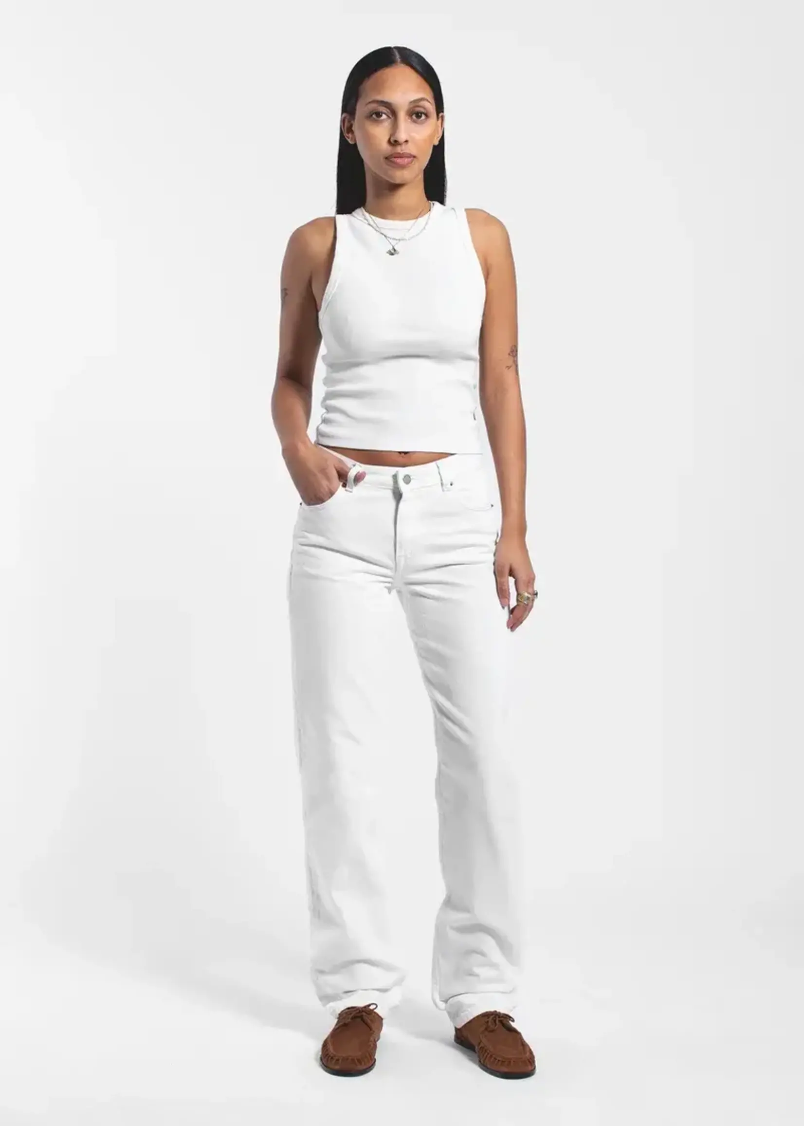 DR DENIM ARCH JEAN WHITE