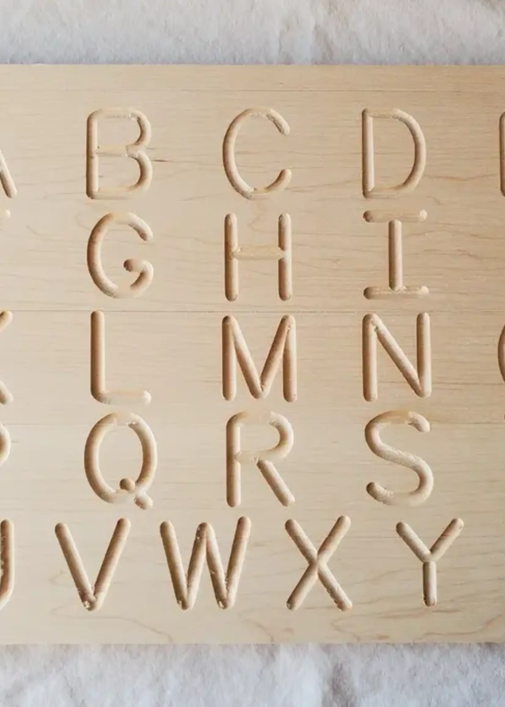 LeBLANC finds Wood Alphabet Tracing Board