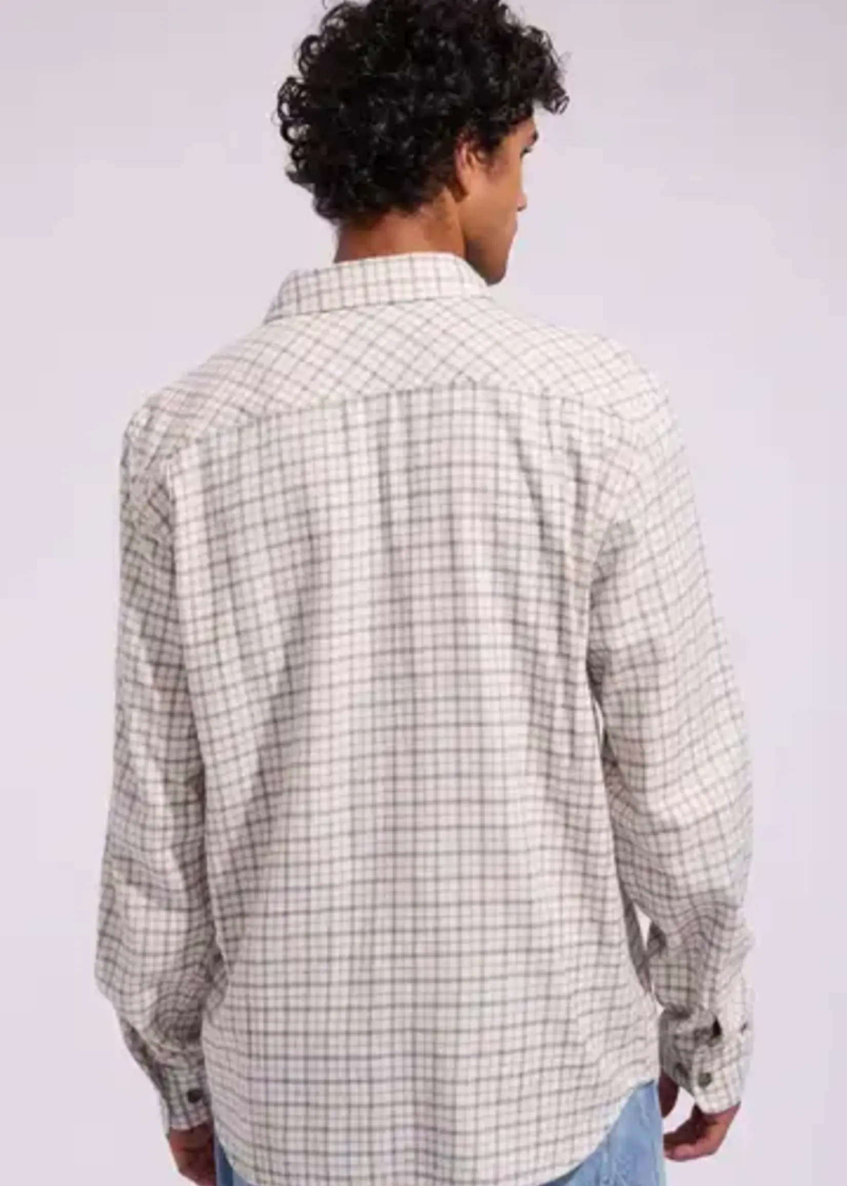 BRIXTON Bowery Lightweight Ultra Soft Flannel Shirt