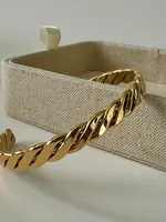 NAMASTE JEWELRY Wave Cuff Bracelet