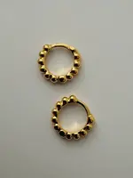 NAMASTE JEWELRY Bubble Huggies - Gold