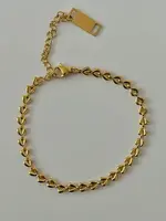 NAMASTE JEWELRY Amour 2.0 Bracelet - GOLD