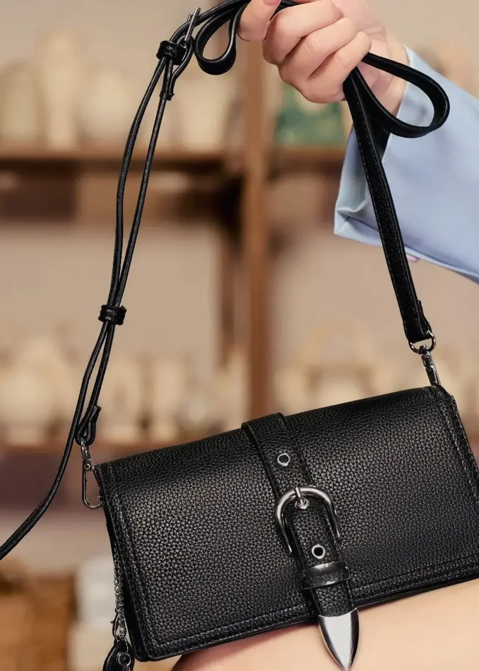 PIXIE MOOD Beau Crossbody - Black