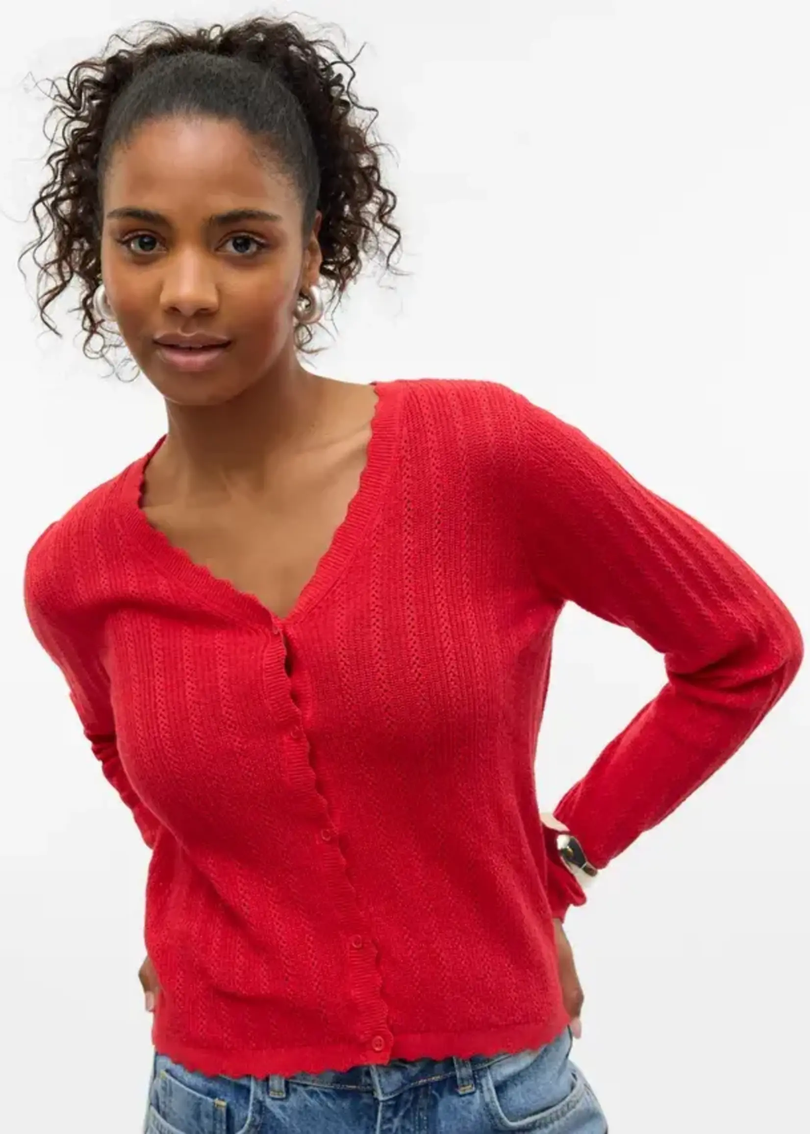 VERO MODA Lux Light Knit Cardigan