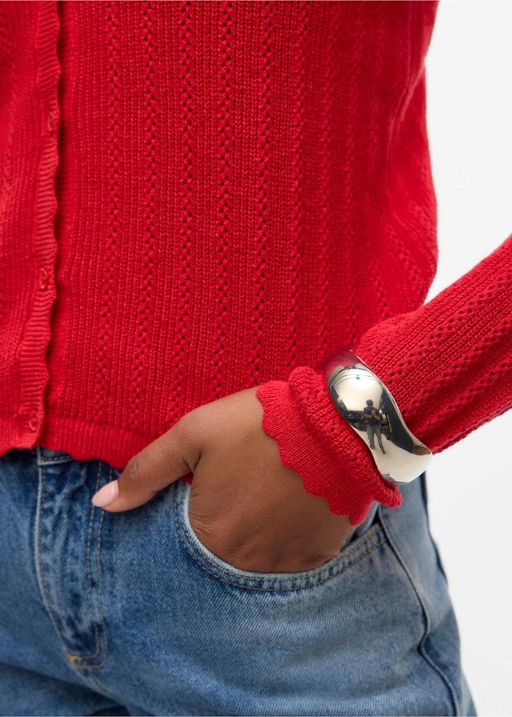 VERO MODA Lux Light Knit Cardigan