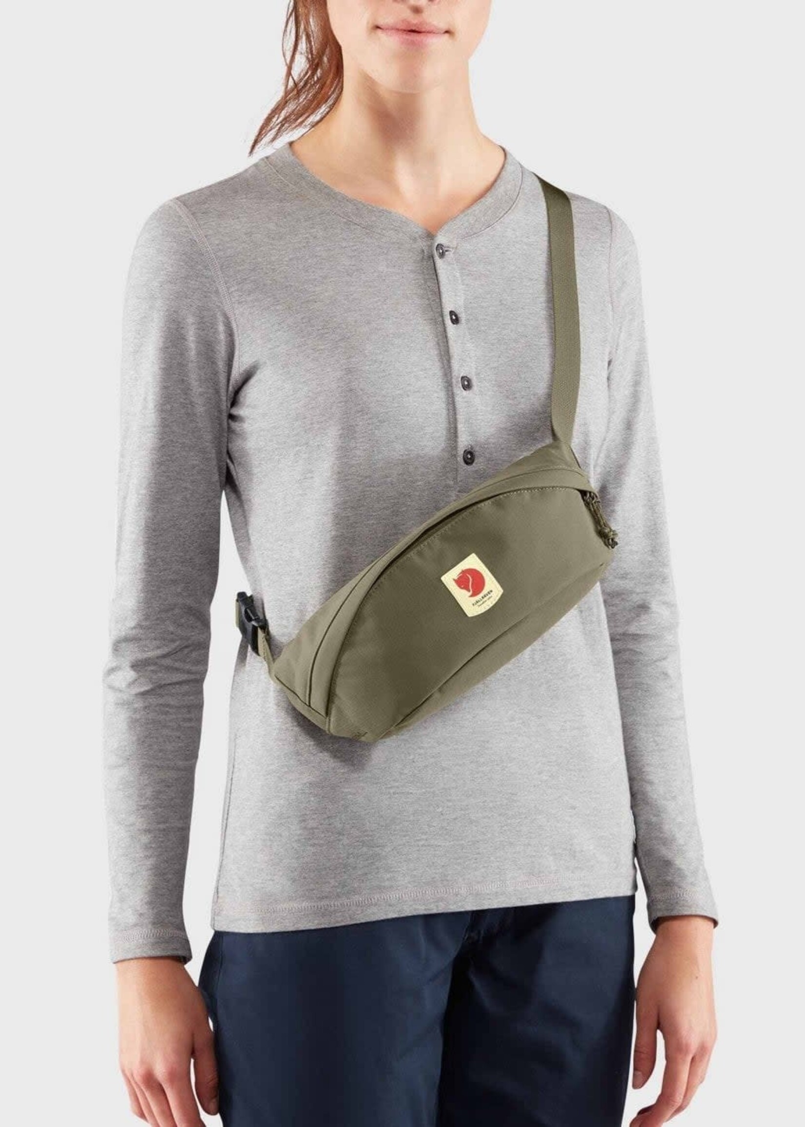 FJALL RAVEN Ulvö Hip Pack - Dark Grey