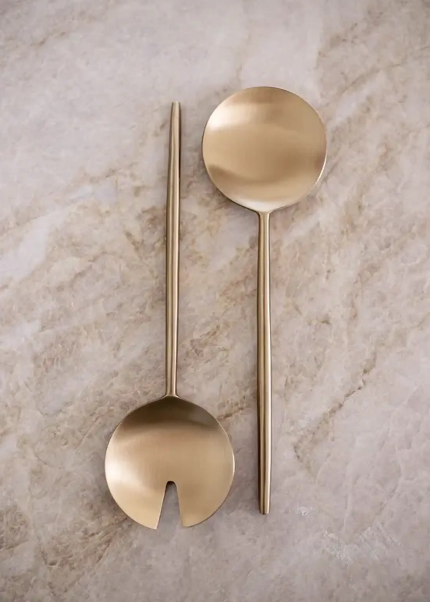 LUXE B CO Stainless Steel Salad Servers