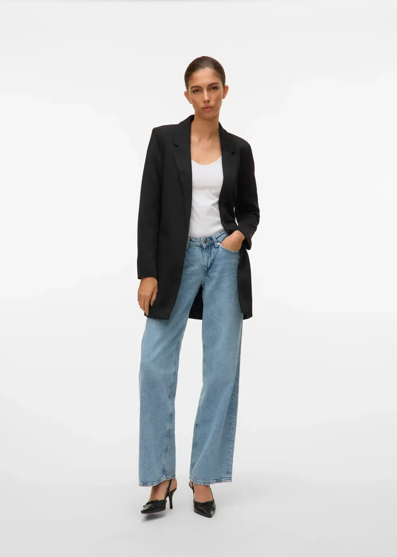 VERO MODA VMVERINA LONG BLAZER