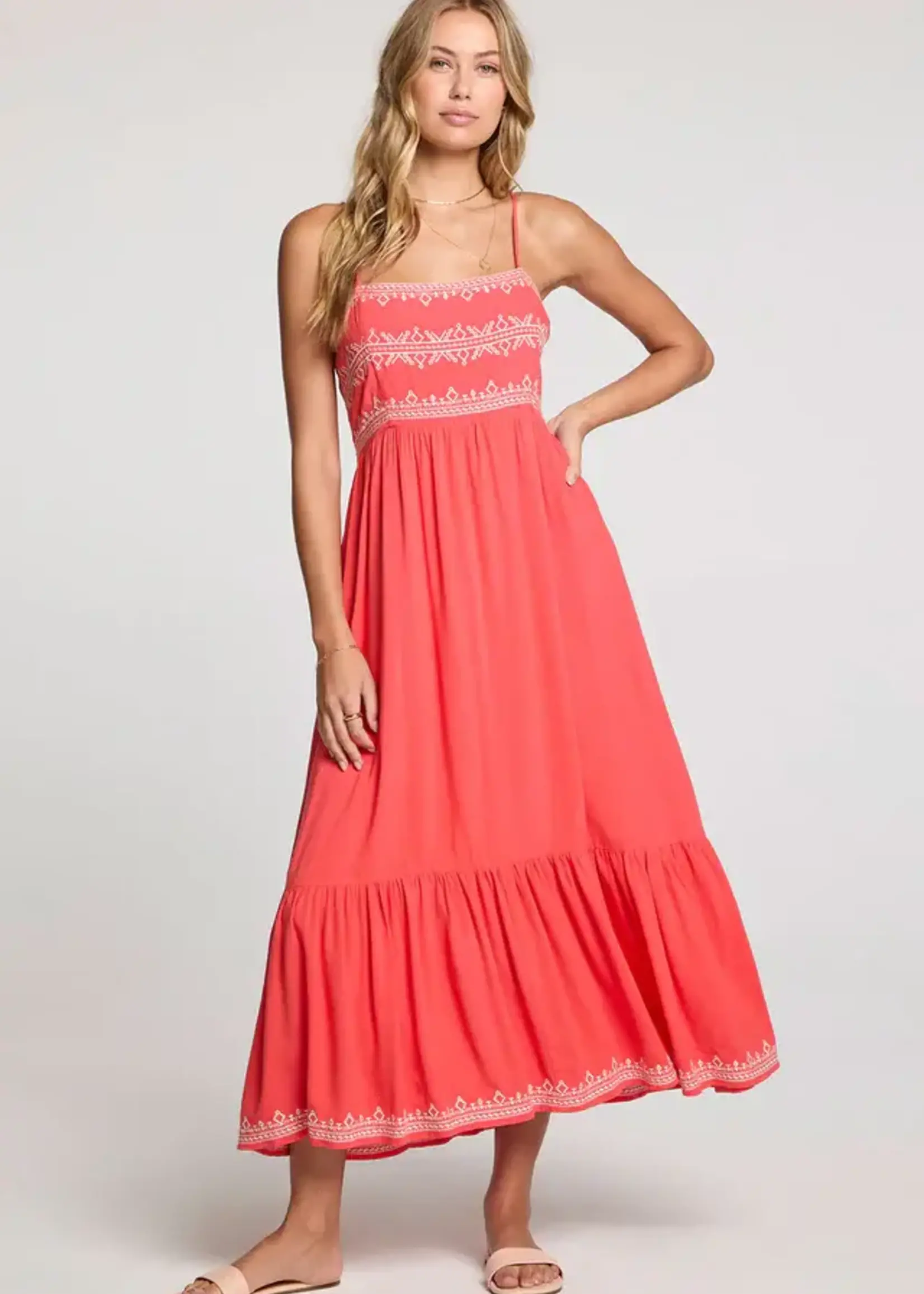 SALTWATER LUXE ZAELIA Midi Dress