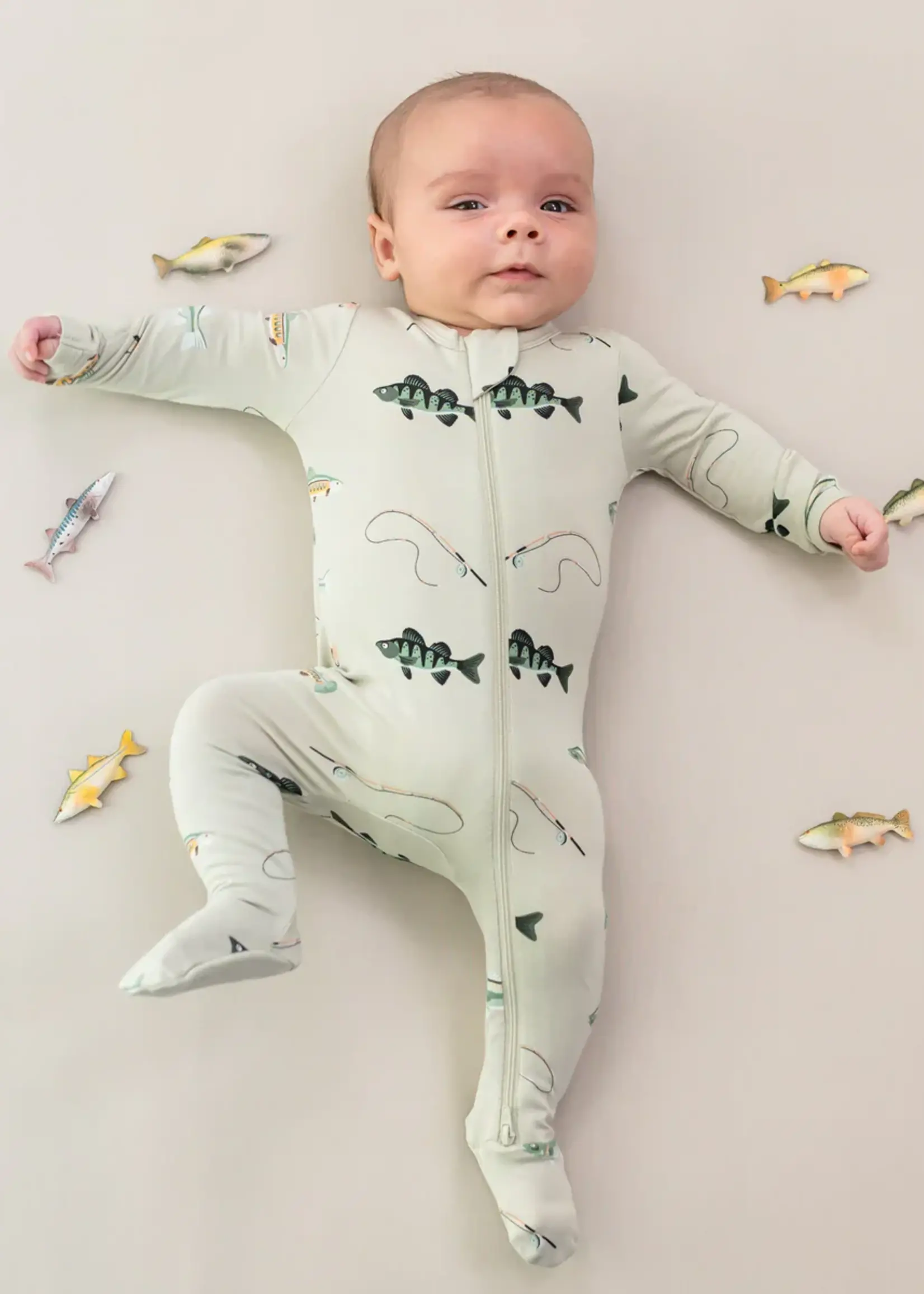 KYTE BABY Zippered Romper