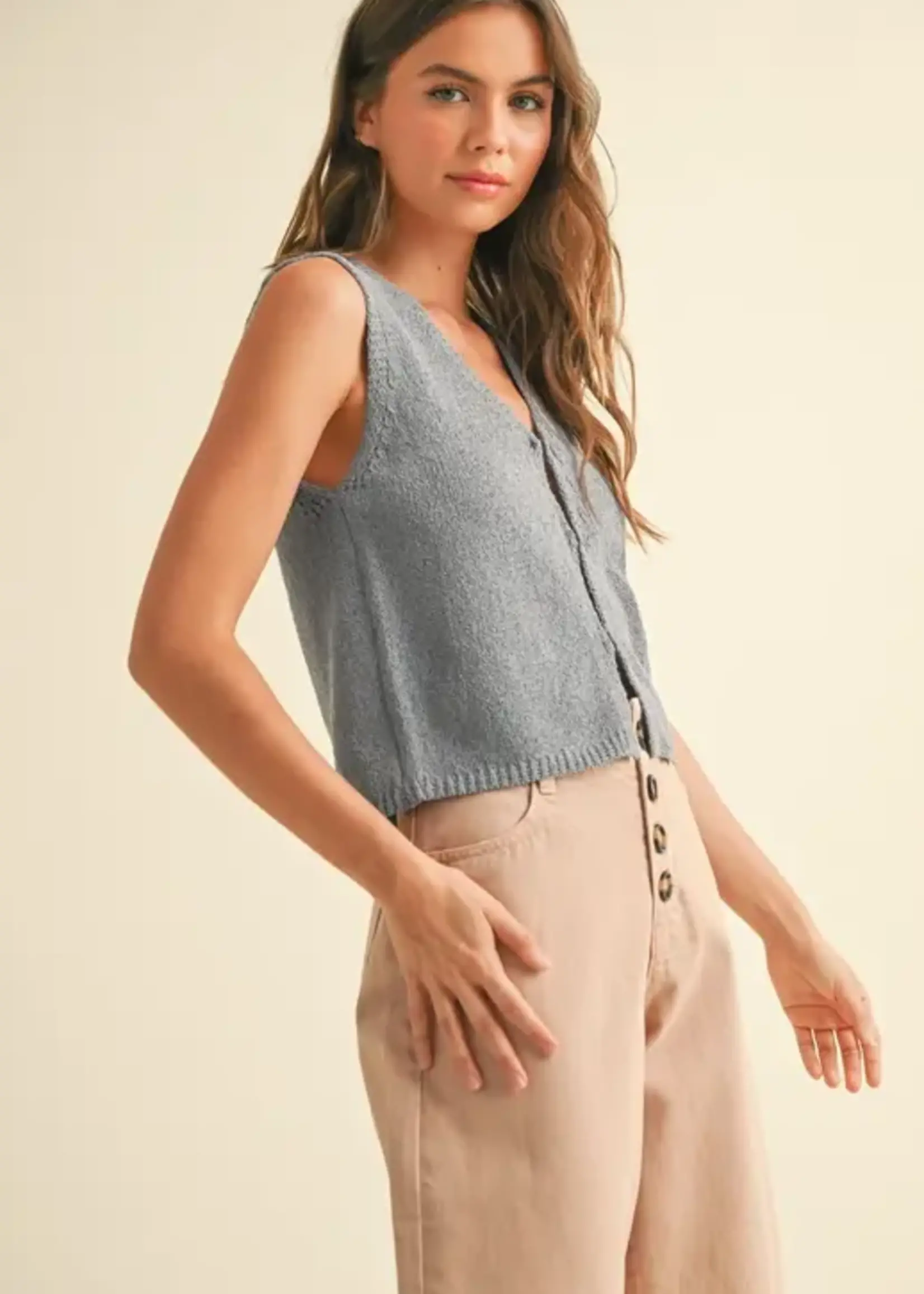 MIOU MUSE Cardi vest