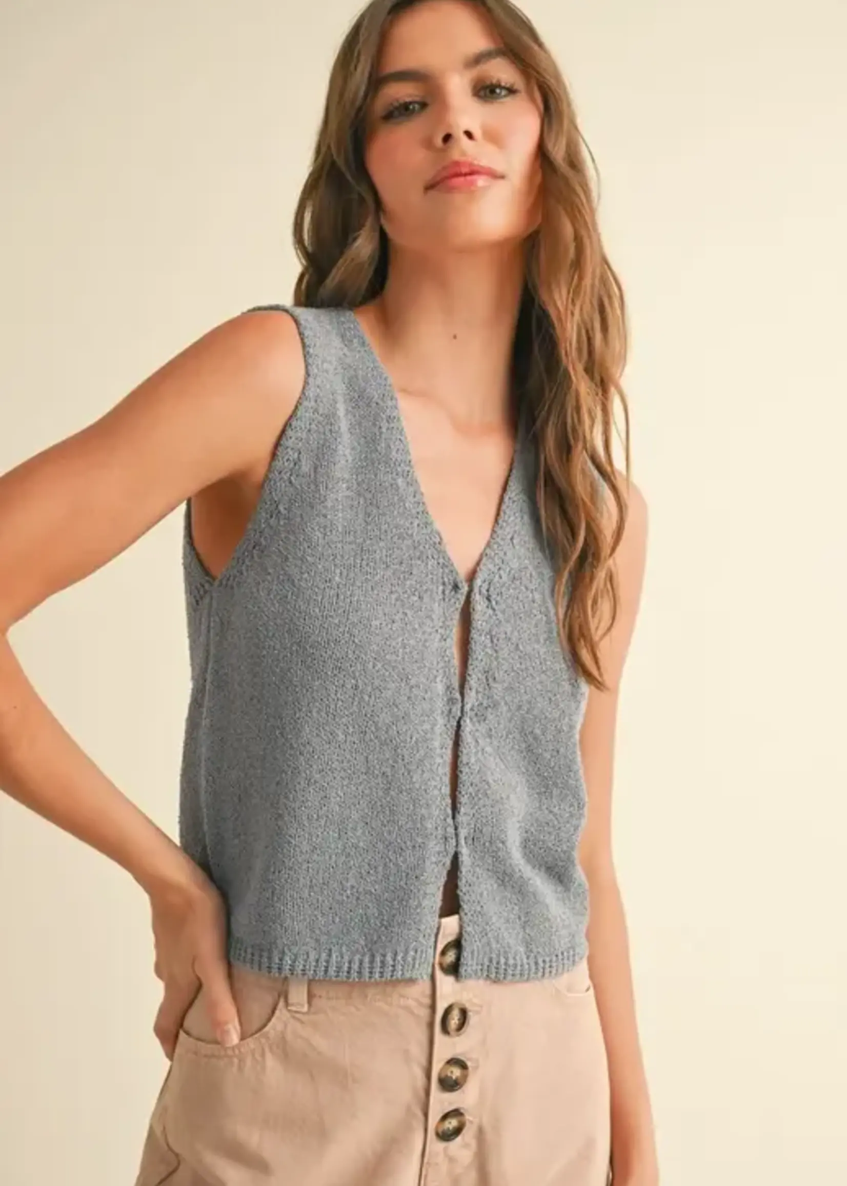 MIOU MUSE Cardi vest