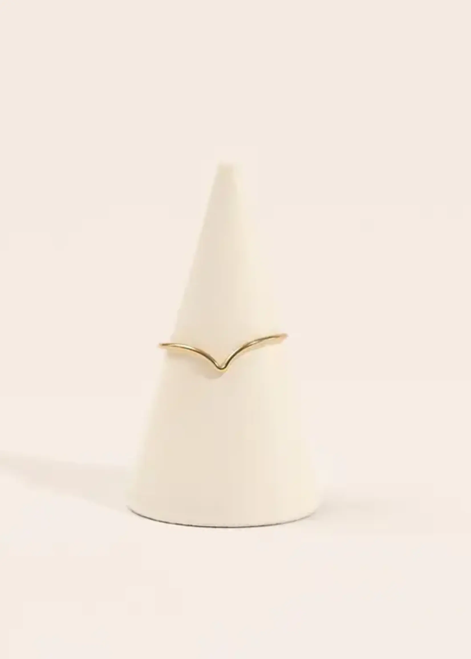 Kali & Sun Chevron Ring