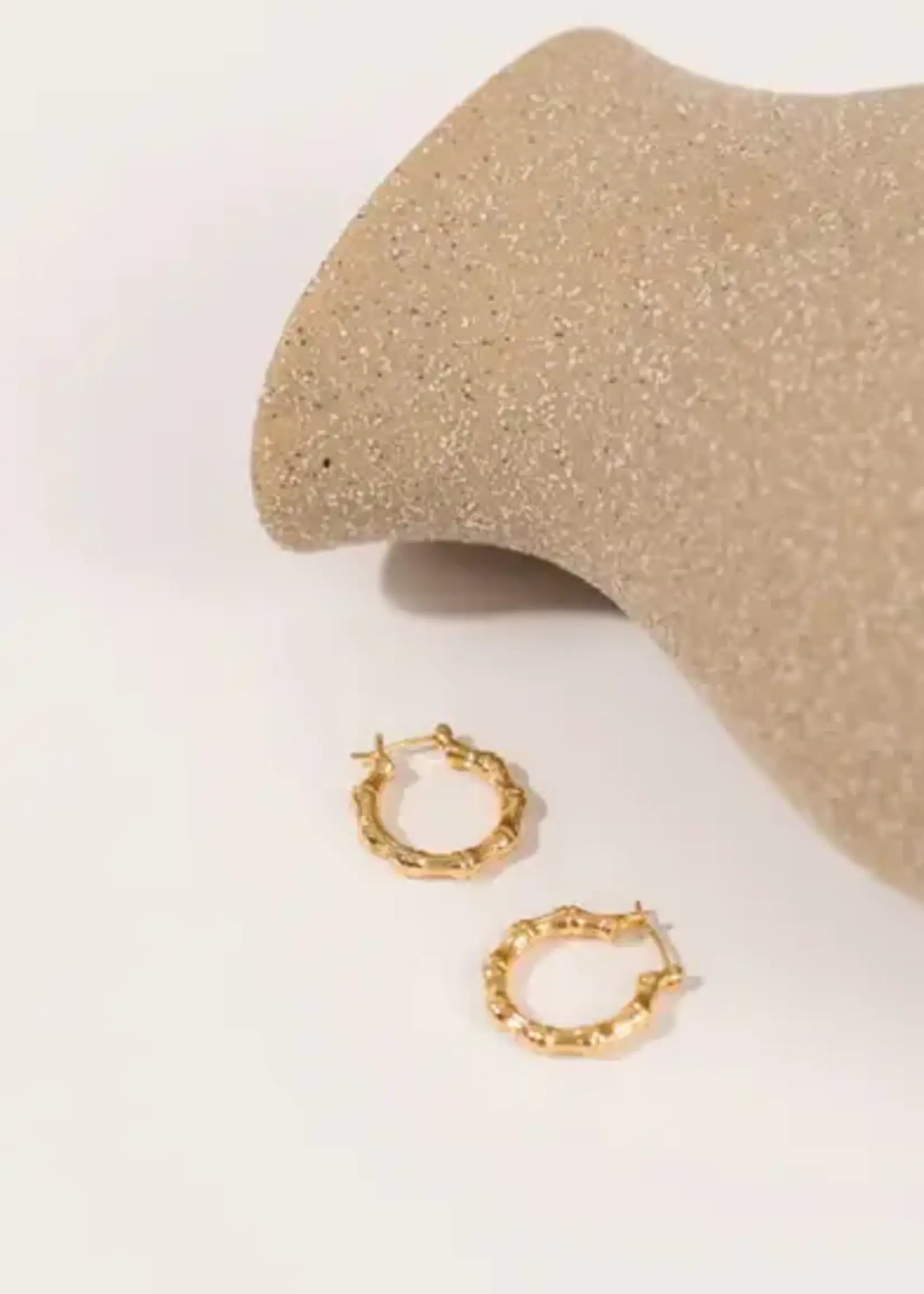 Kali & Sun Bamboo Hoops