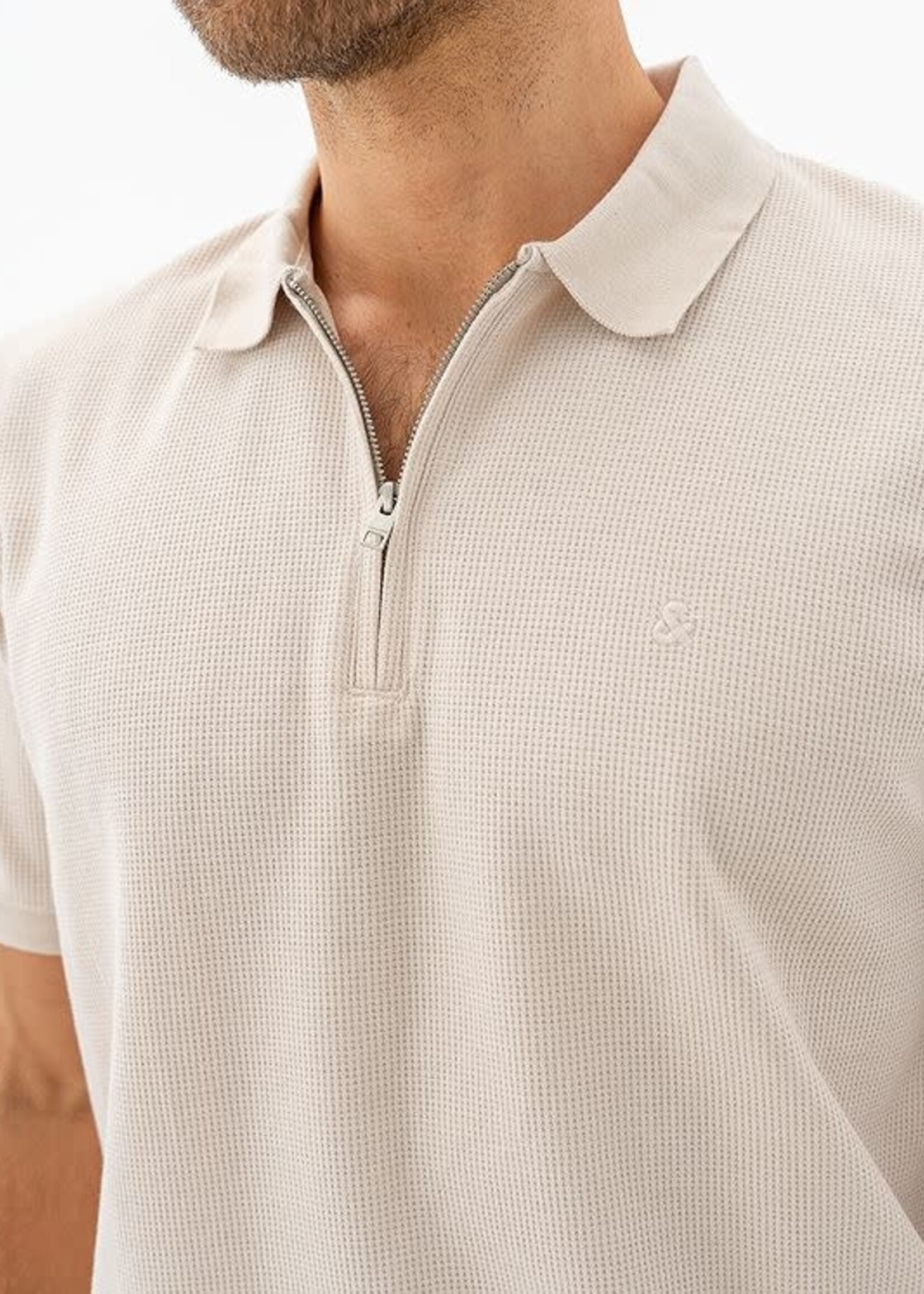 JACK & JONES EAUSTIN ZIP POLO
