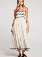SALTWATER LUXE ZAELIE Midi Dress