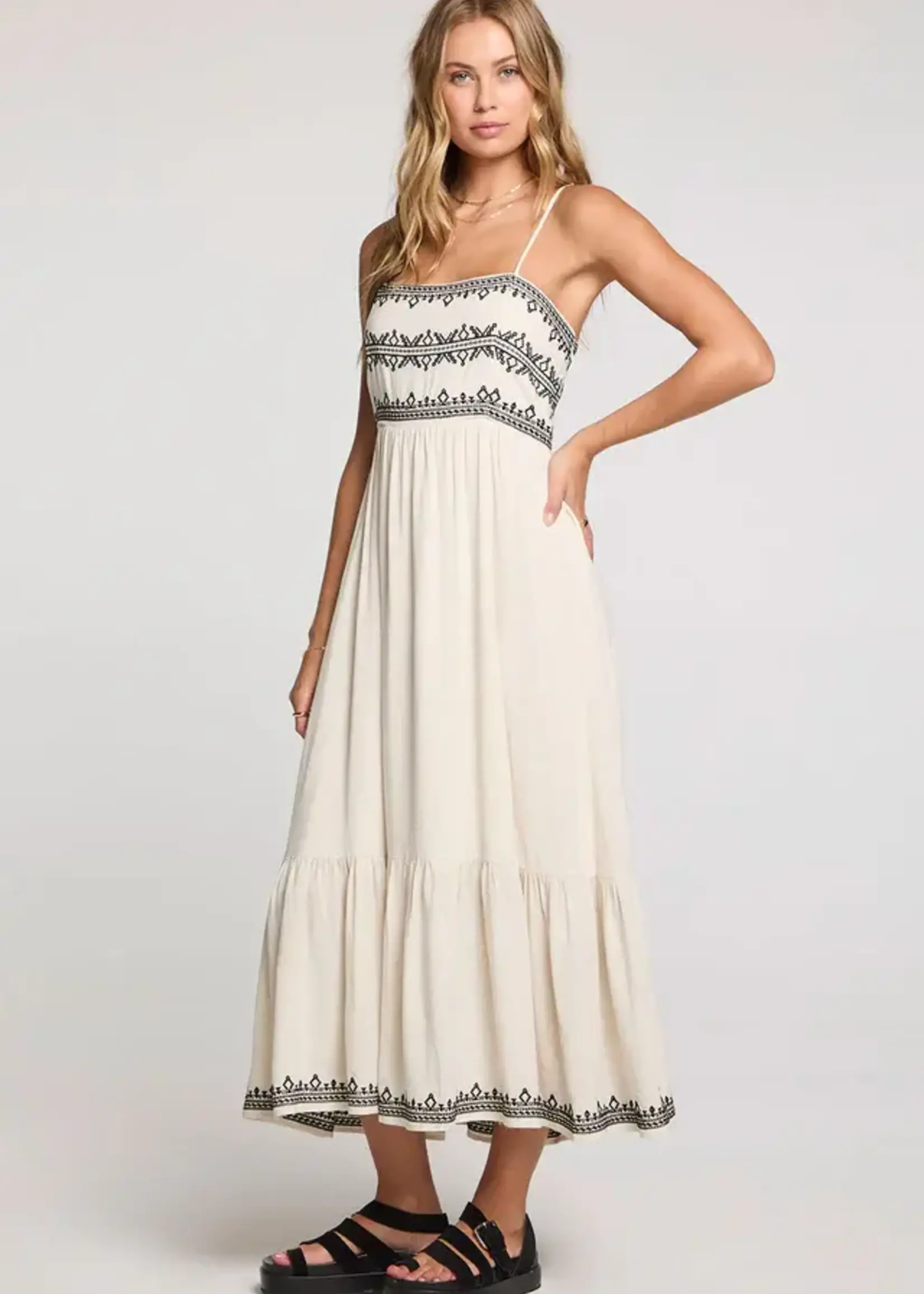 SALTWATER LUXE ZAELIE Midi Dress