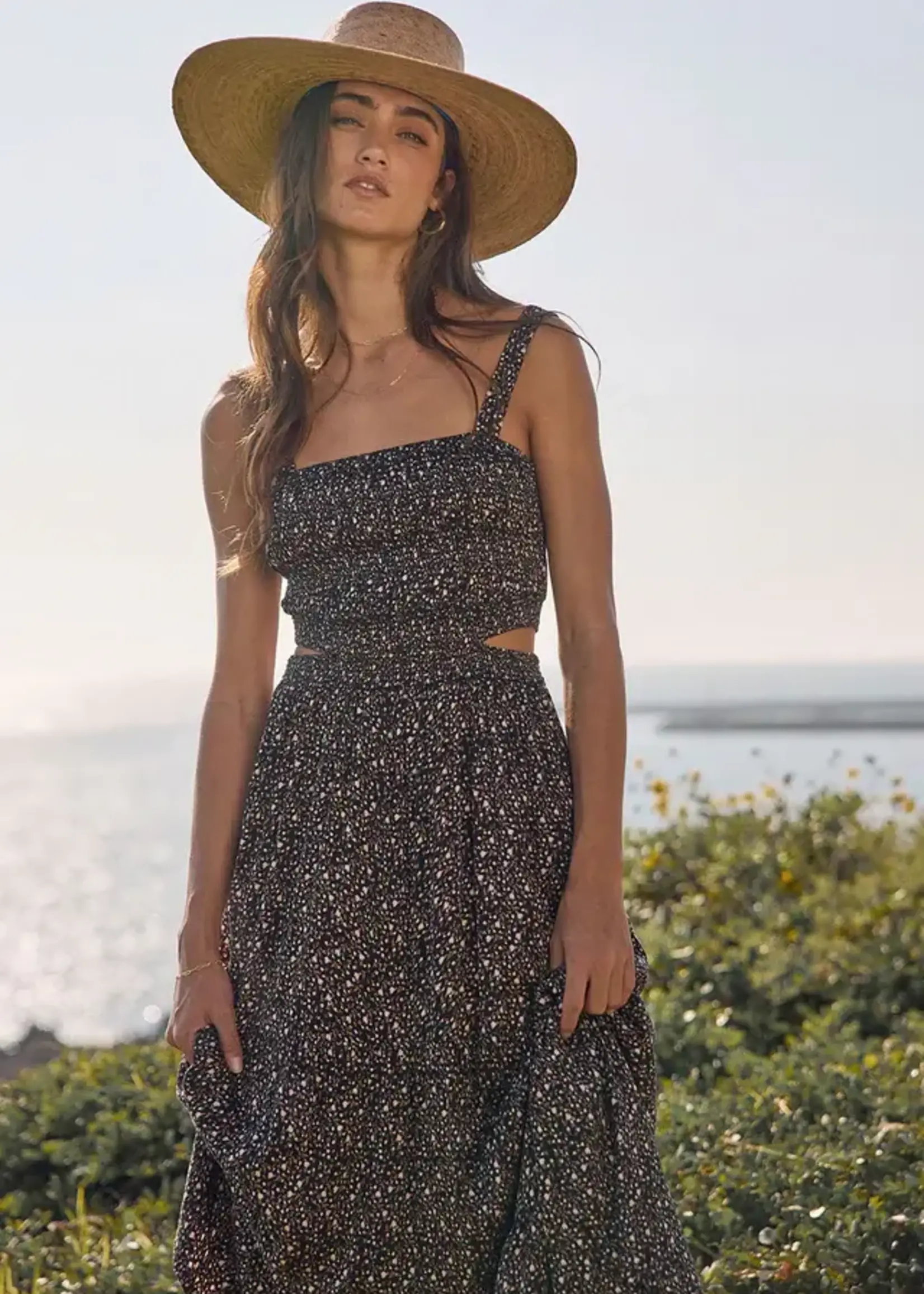 SALTWATER LUXE DAELA Midi Dress