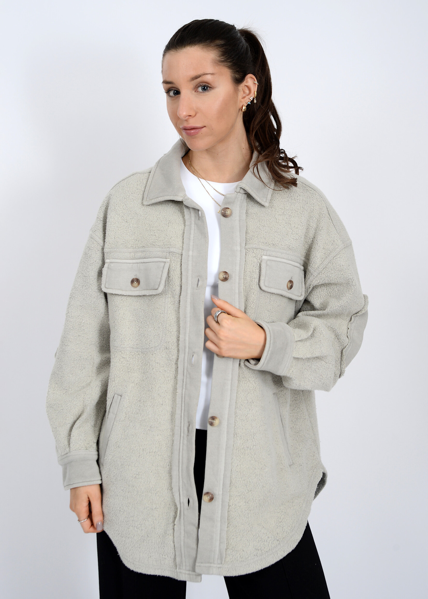 RD STYLE LEXIE fleece shacket