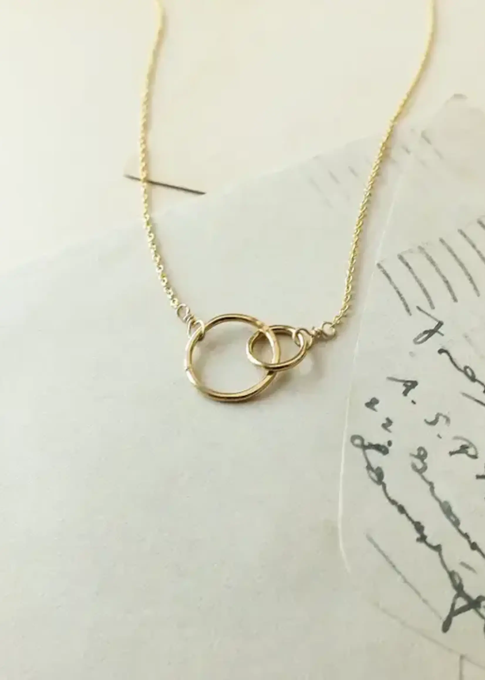 BECOMING JEWELRY Sister Necklace, 16"