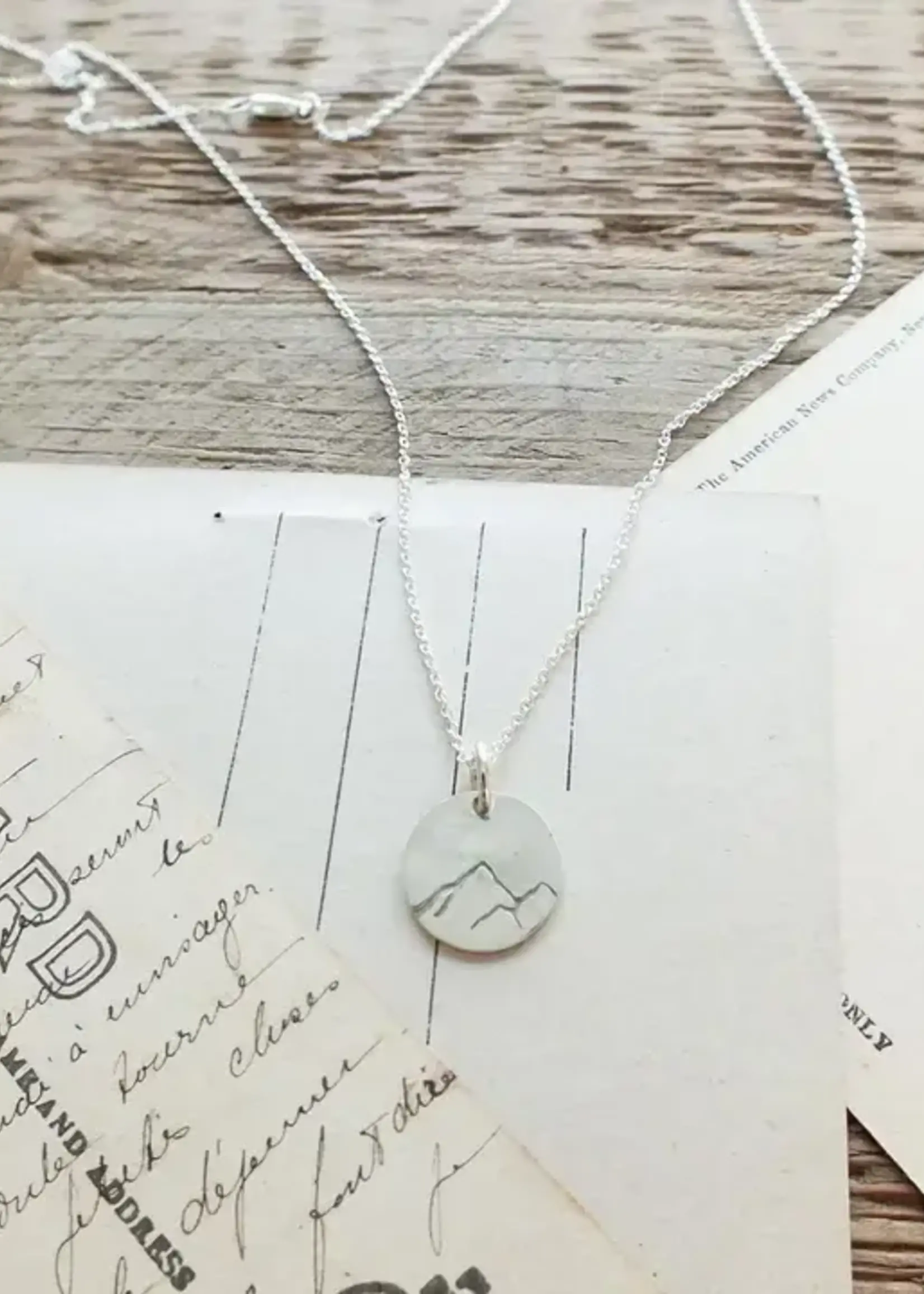 BECOMING JEWELRY Mountains are calling Necklace- 18"