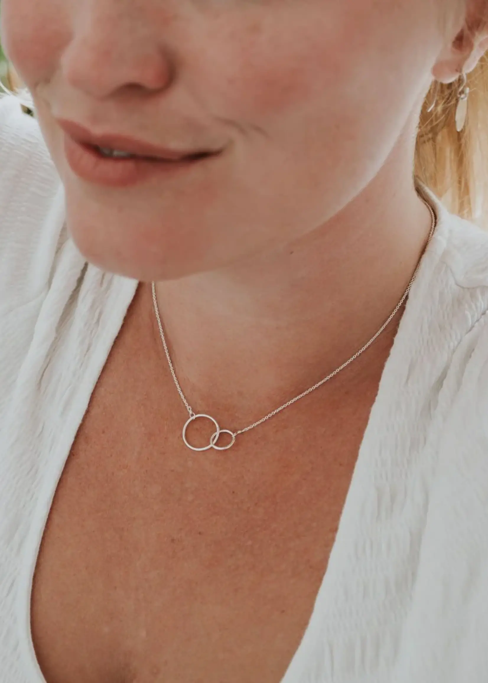 BECOMING JEWELRY Mother necklace - Sterling Silver 18"