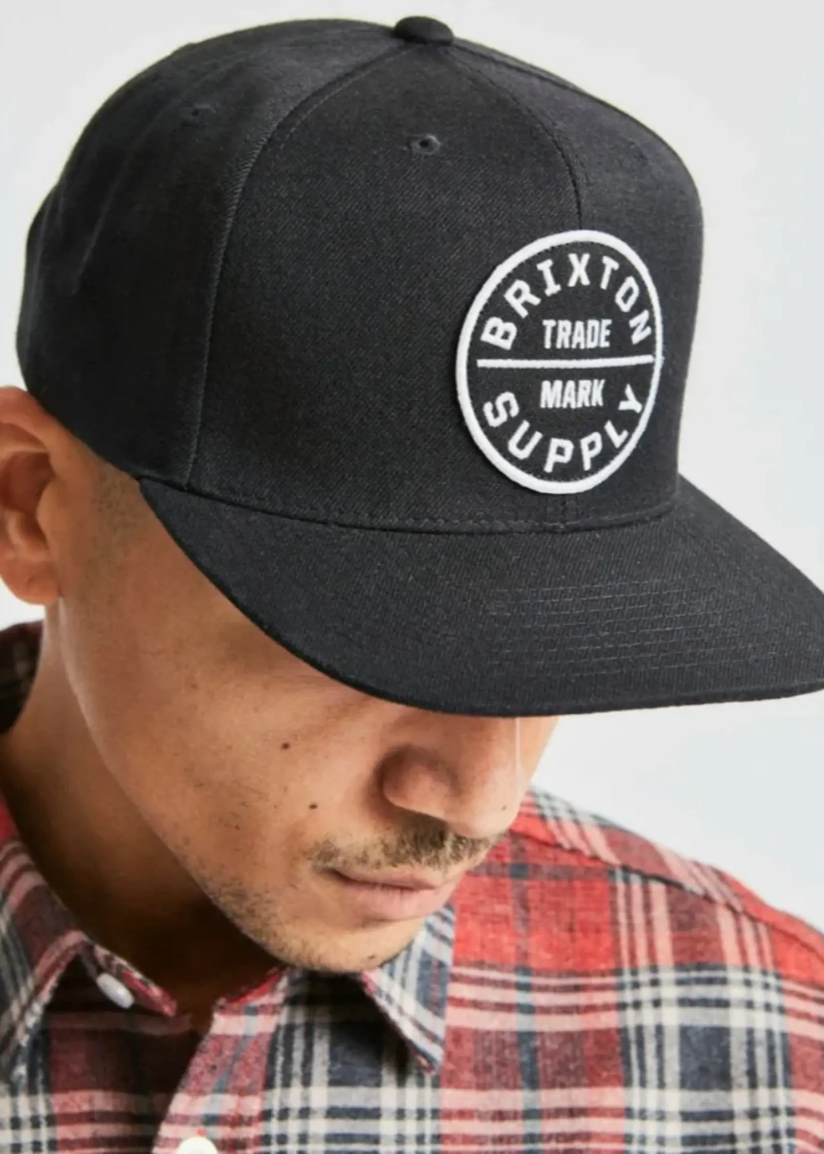 BRIXTON OATH lll SNAPBACK - BLACK
