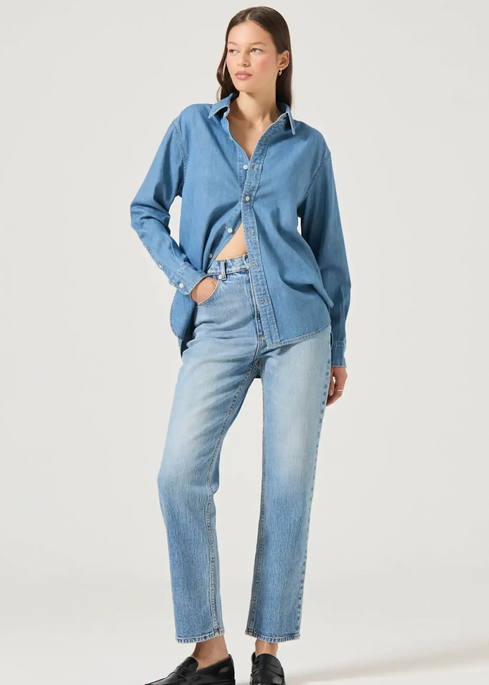 ROLLA'S LOULOU STRAIGHT JEAN