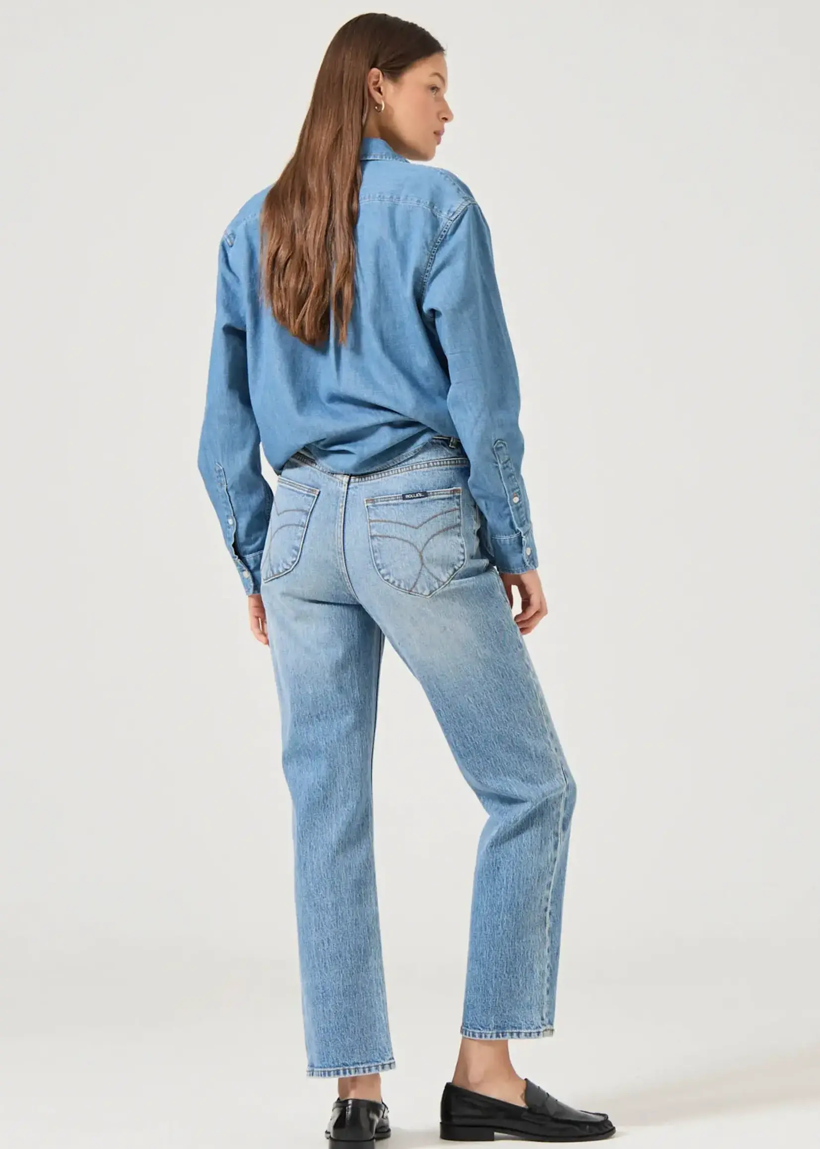 ROLLA'S LOULOU STRAIGHT JEAN