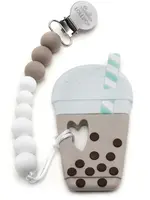 LOULOU LOLLIPOP Silicone Teether Set - Bubble Tea