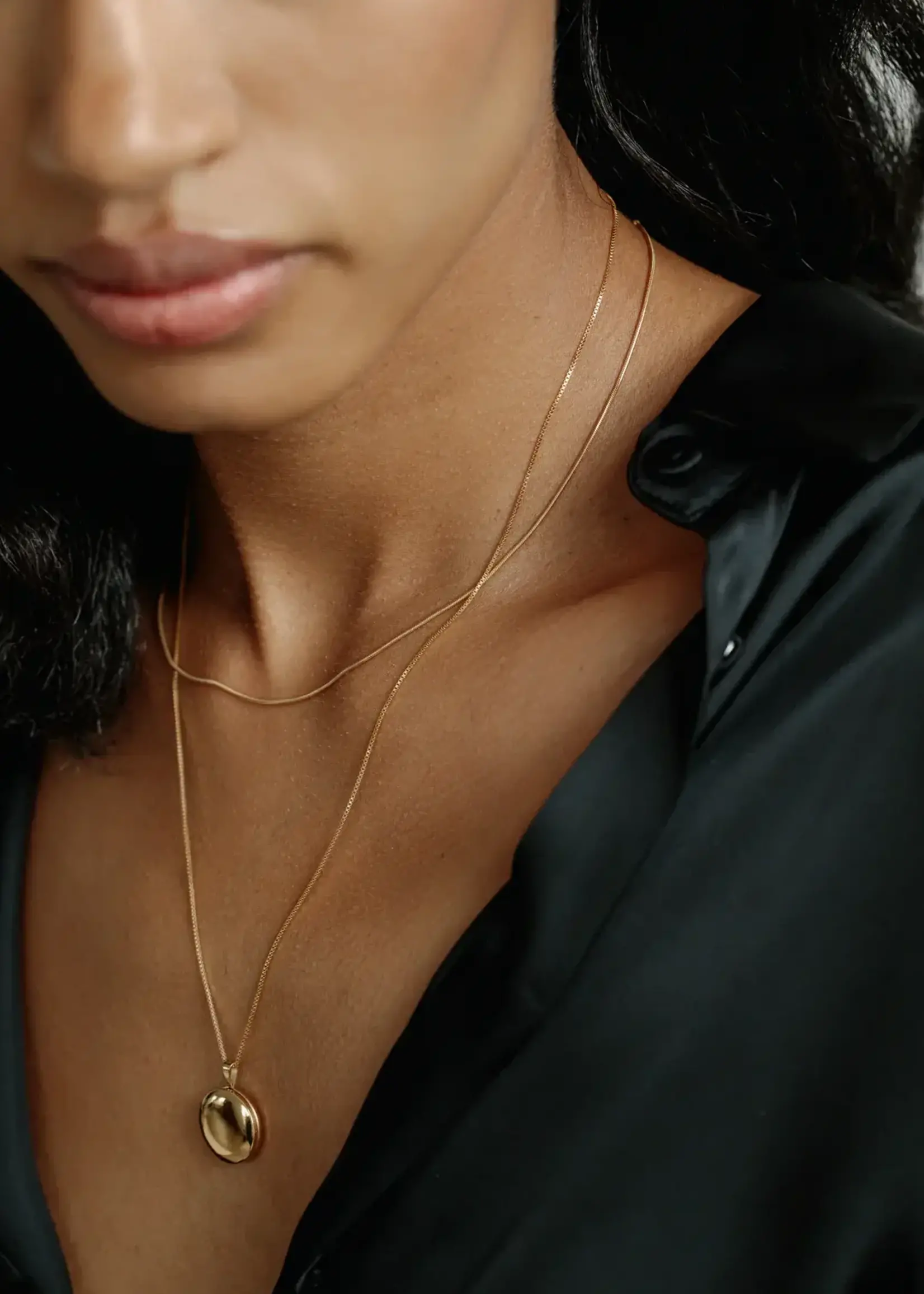 Lisbeth Classic Round Locket