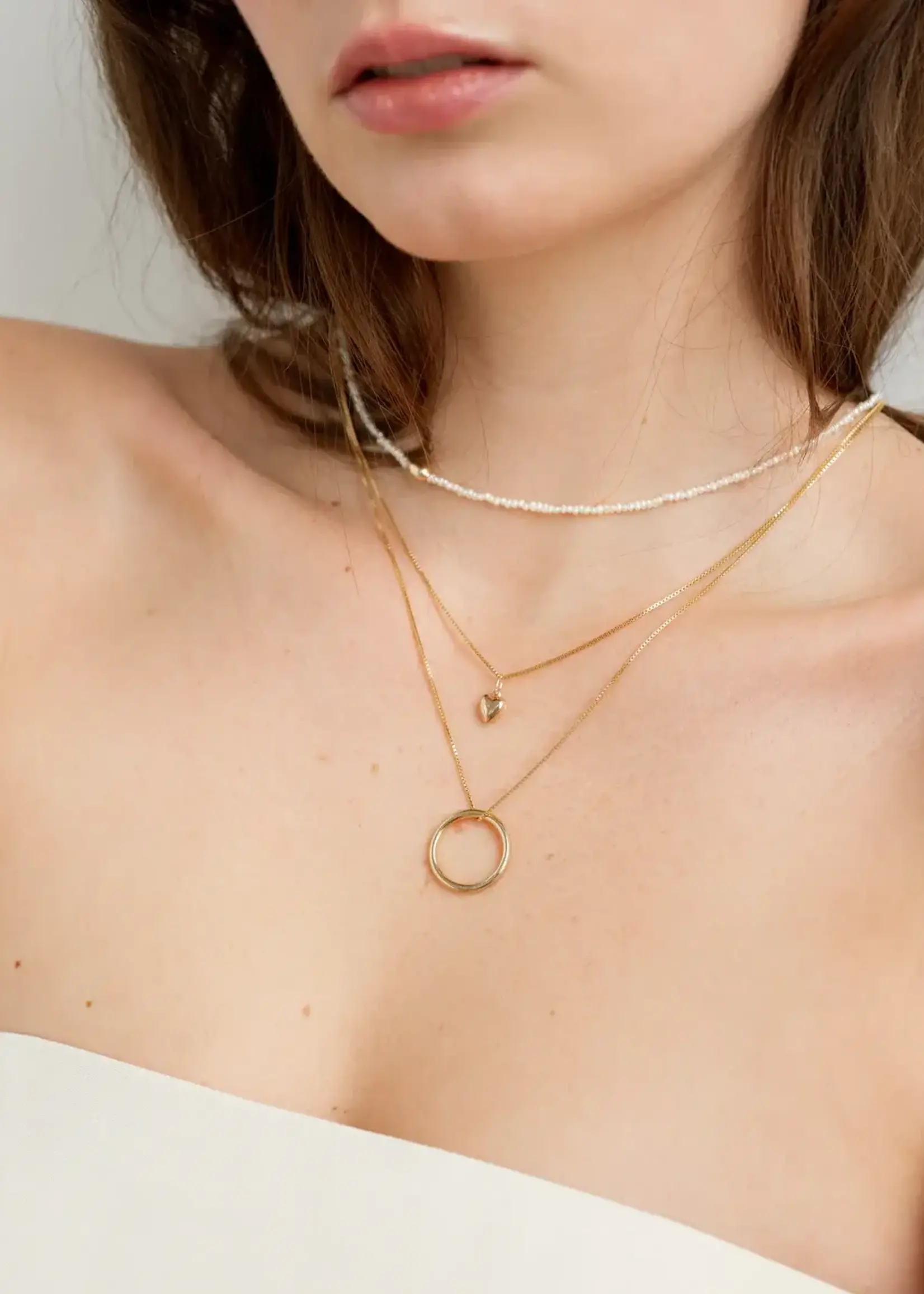 Lisbeth Florence Heart Necklace