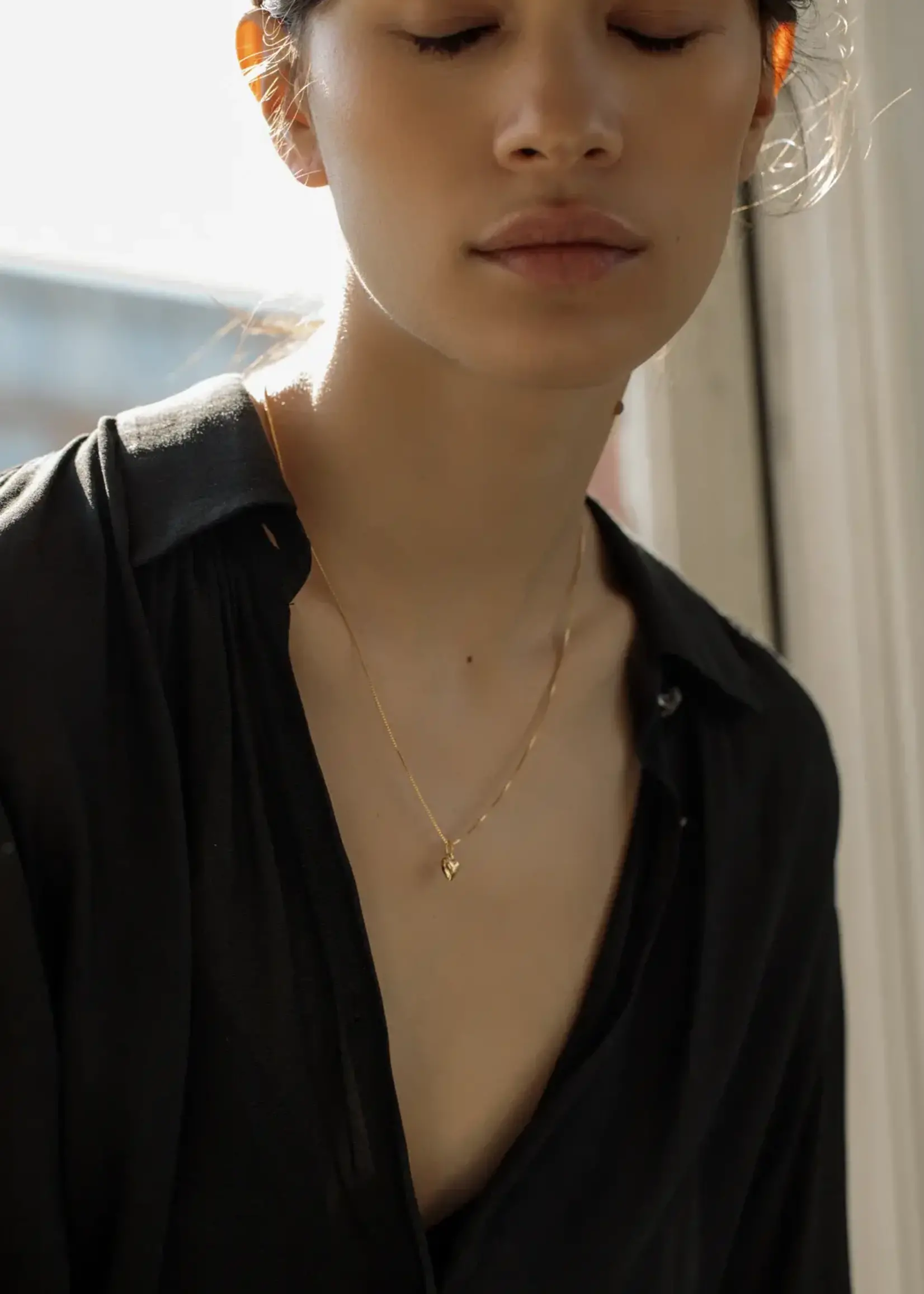 Lisbeth Florence Heart Necklace