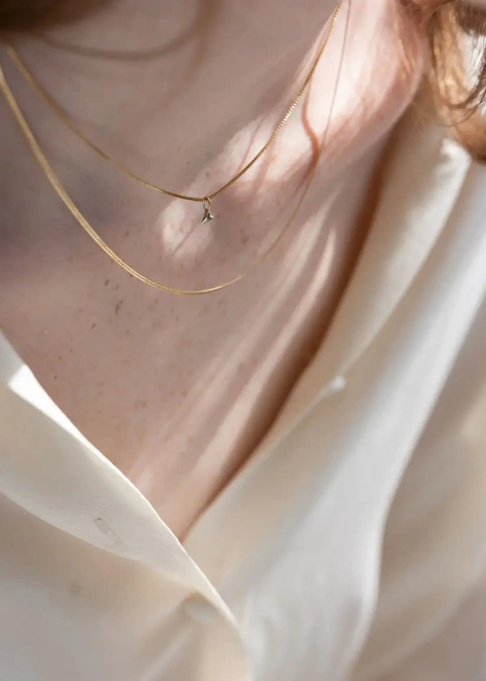 Lisbeth Fine Herringbone, 14K GOLD Filled