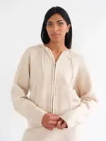 BRUNETTE  the label Full Zip Knit Sweater