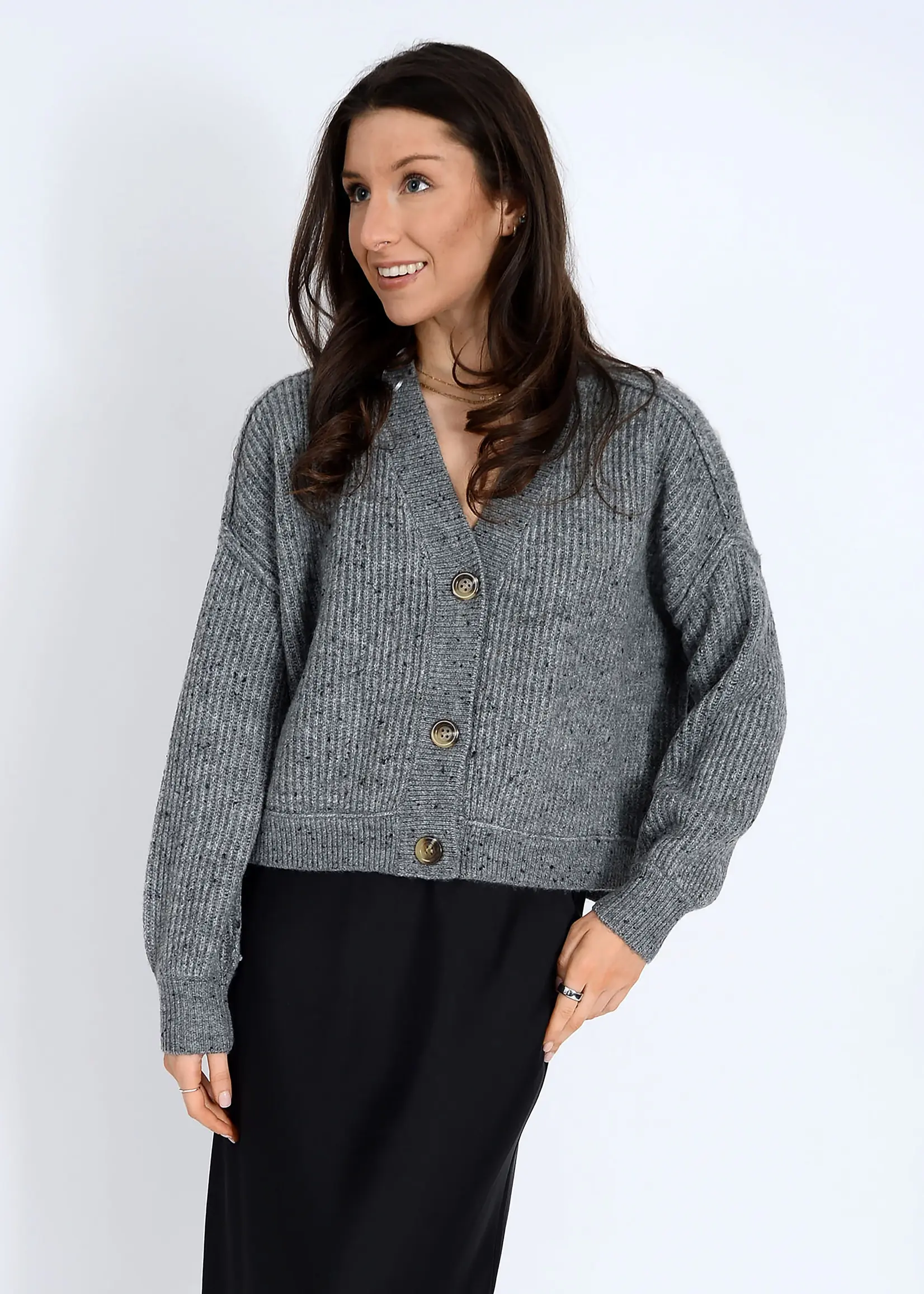 RD STYLE Button Cardigan