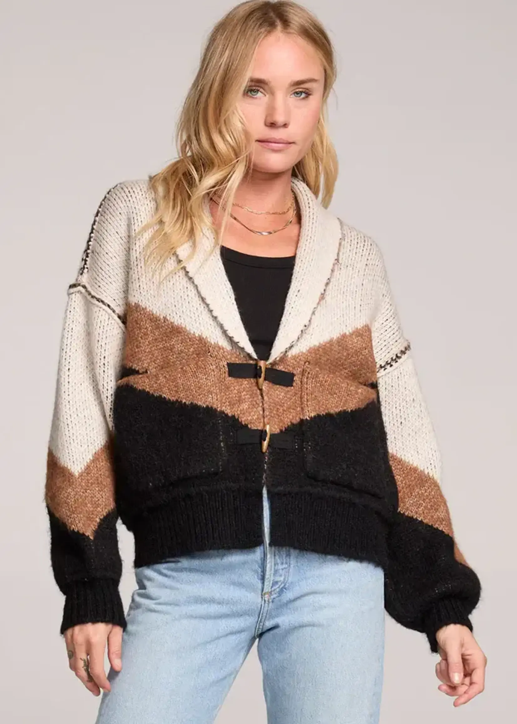 SALTWATER LUXE Cain Cardigan Sweater