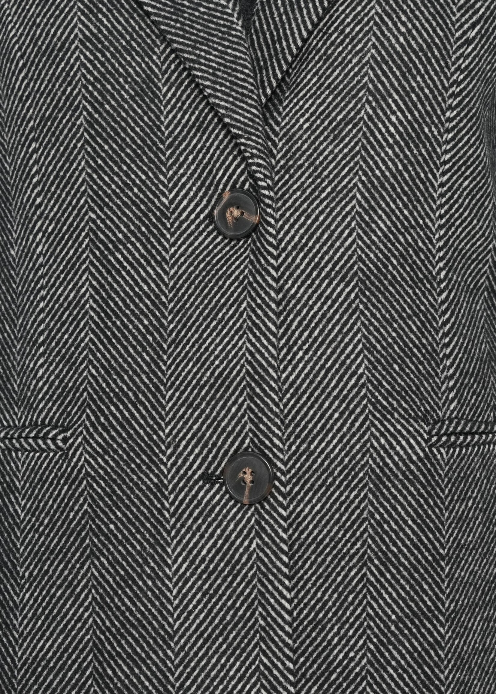 VERO MODA VMBLAZA HERRINGBONE LONG COAT
