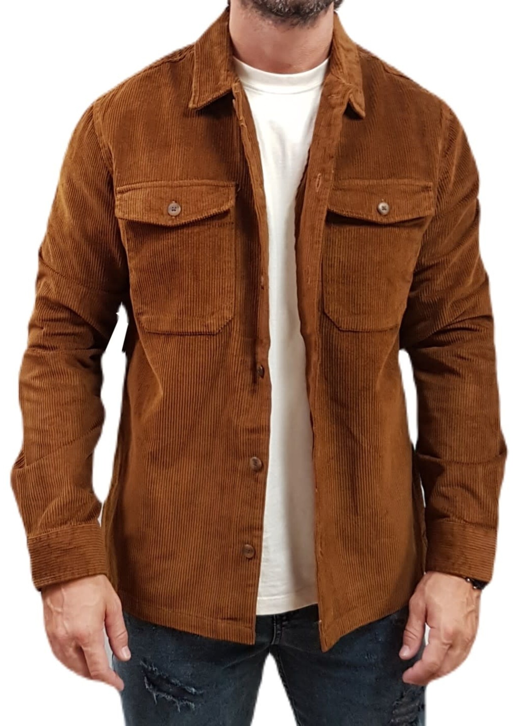 JACK & JONES JJEPERFECT CORDUROY OVERSHIRT
