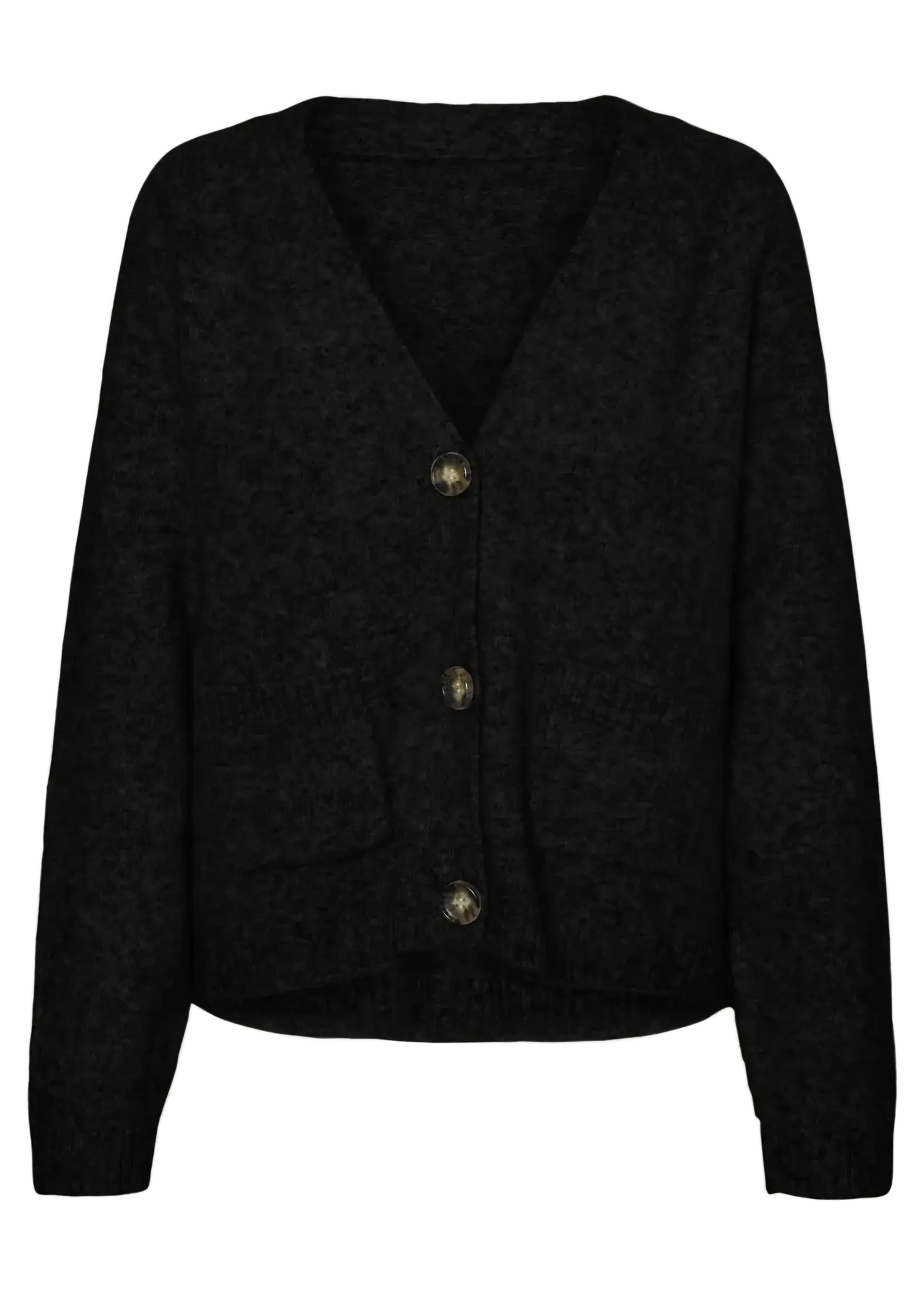 VERO MODA VMBOOM LS V-NECK BUTTON CARDIGAN