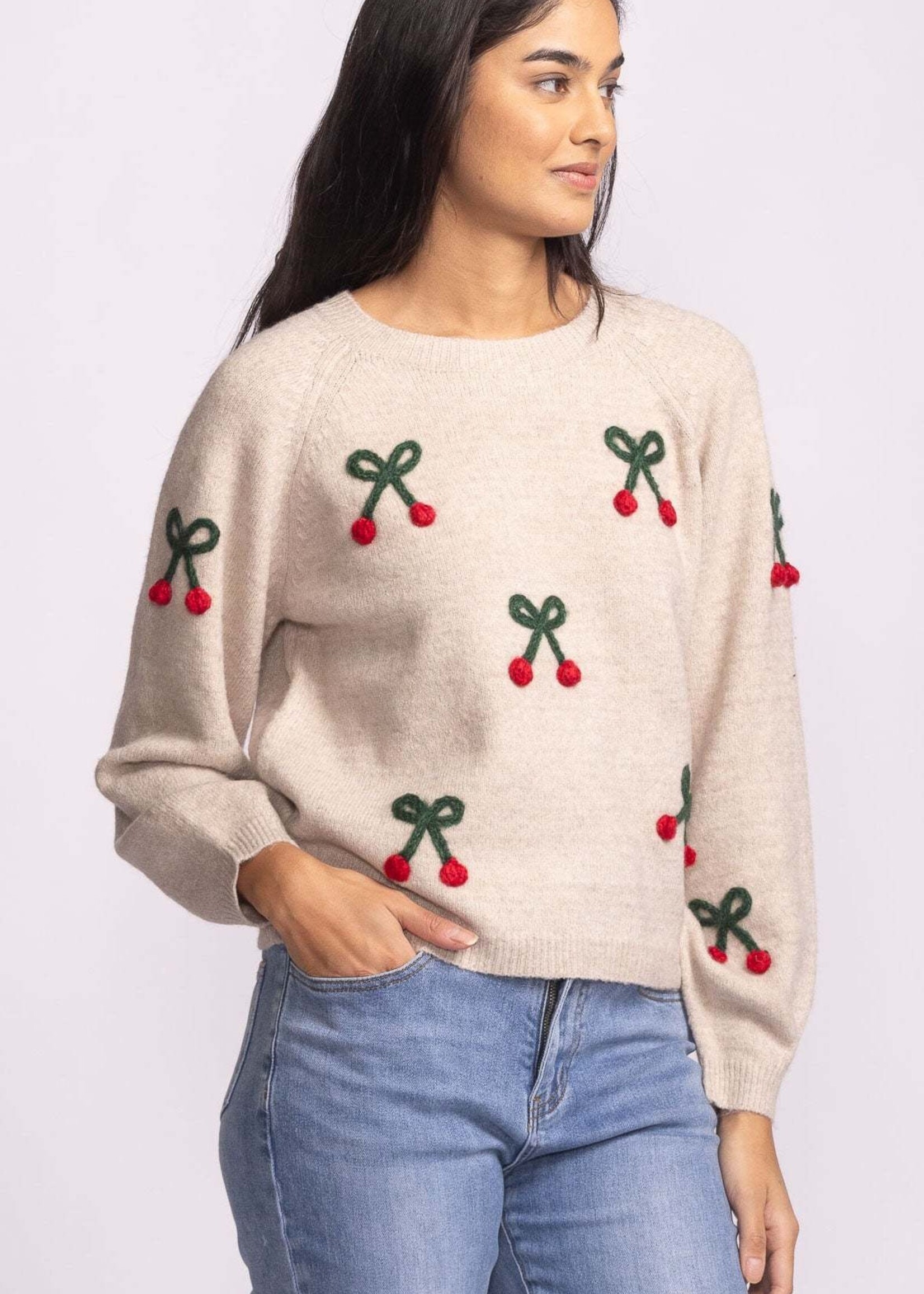PINK MARTINI Mon Cherry Sweater