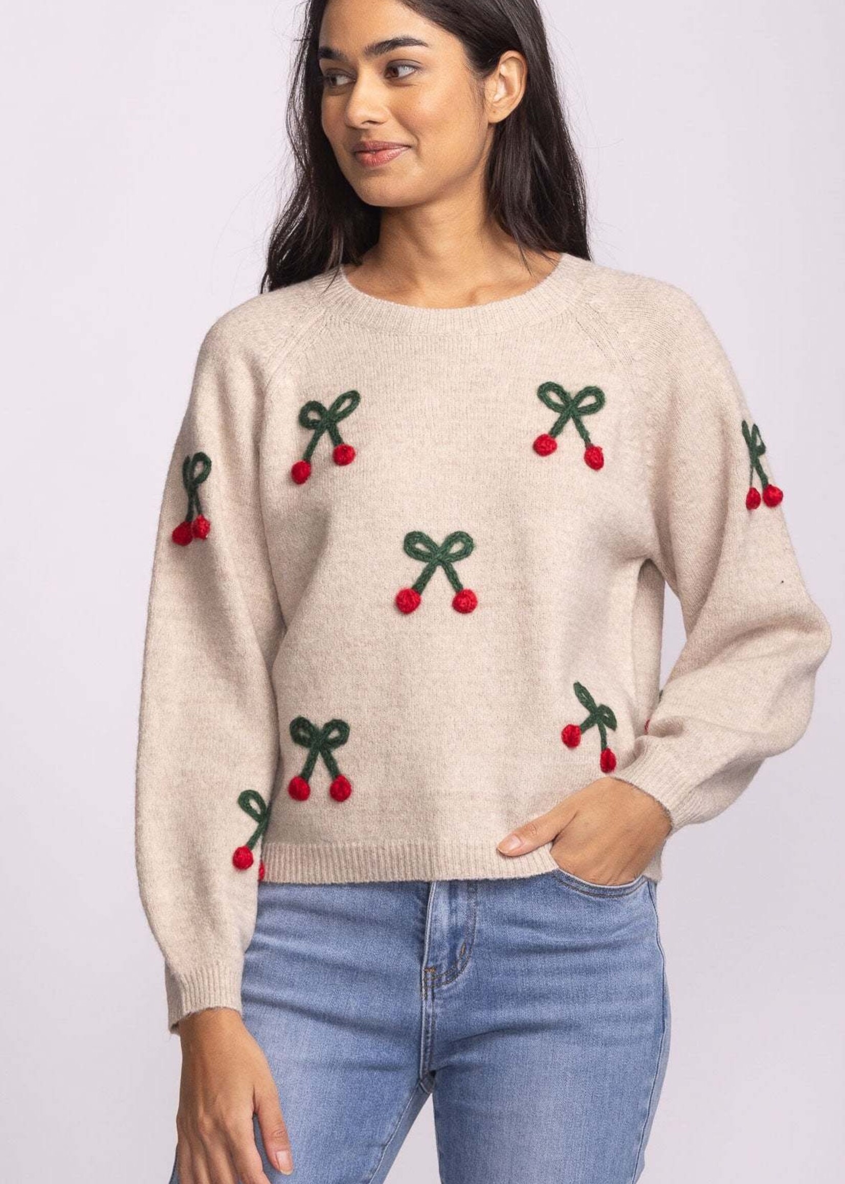 PINK MARTINI Mon Cherry Sweater